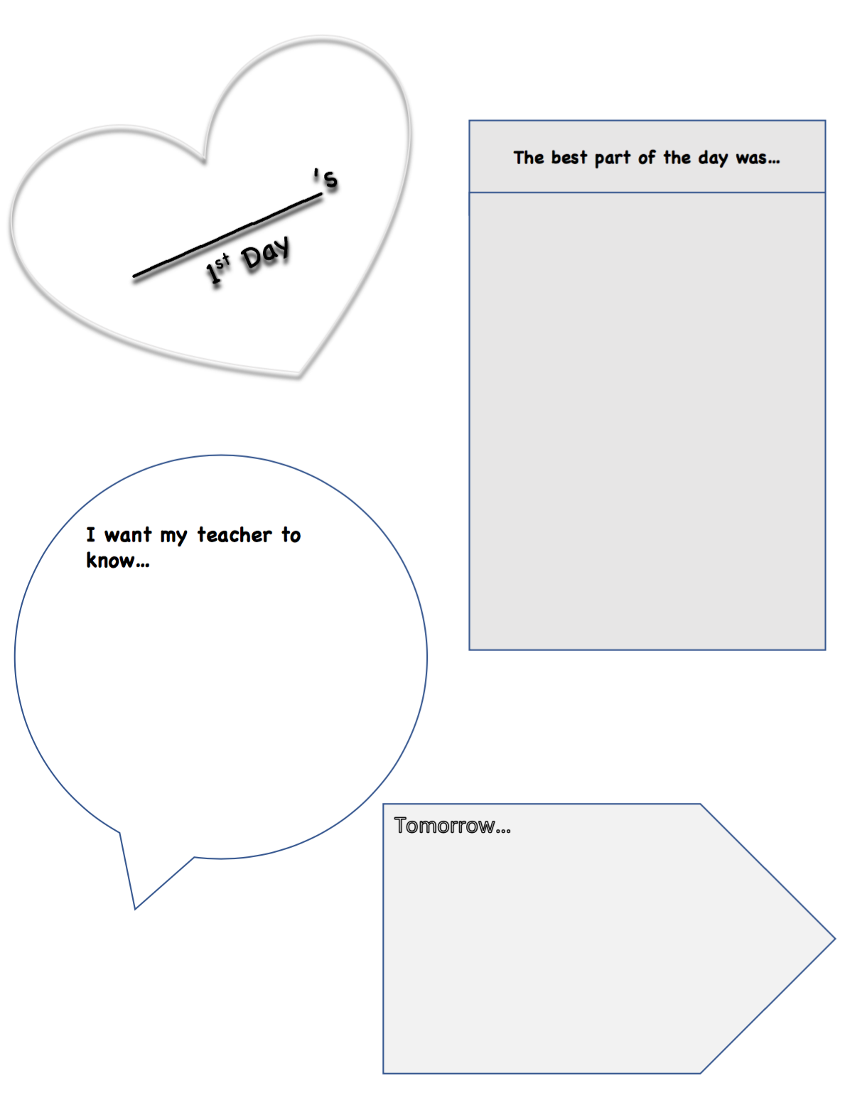 First Day Reflections